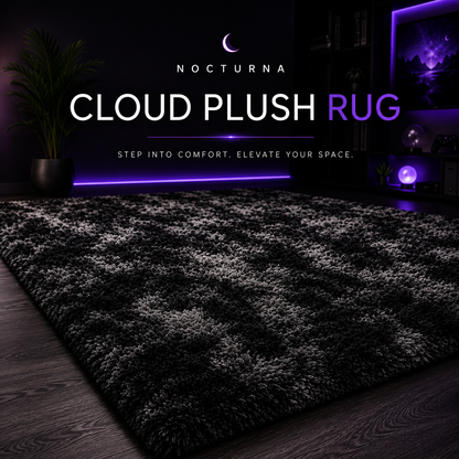 ☁️ Nocturna Cloud Plush Rug
