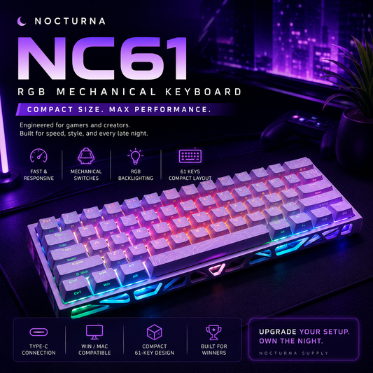Nocturna NC61 RGB Keyboard