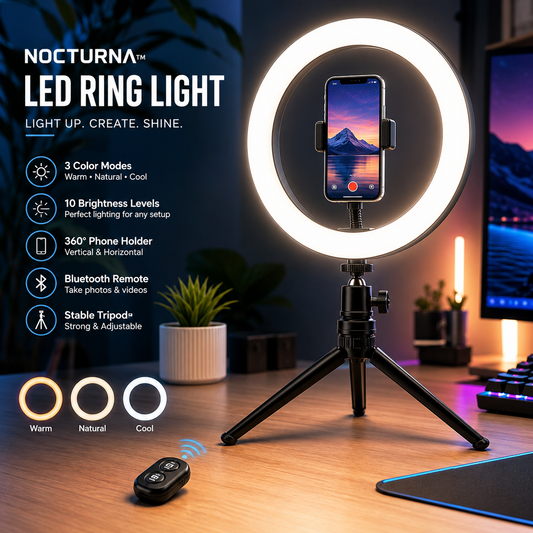 Nocturna™ Creator Ring Light