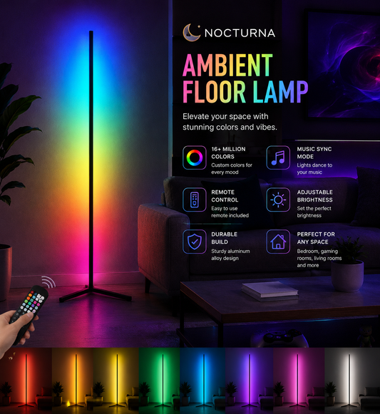 ⭐ Nocturna™ Ambient Floor Lamp